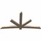 Ekena Millwork Alberta Smooth Timber Gable Bracket, Douglas Fir, 96"W x 52"H x 3 1/2"D x 5 1/2"F, 13/12 Pitch GBW096X52X0406ALB00SDF - alternate 2